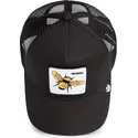 kepure-islenkta-vilkikas-juoda-snapback-abeja-queen-bee-the-farm-de-goorin-bros