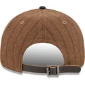 new-era-flat-brim-9fifty-retro-crown-wool-pinstripe-new-york-yankees-mlb-brown-and-navy-blue-adjustable-cap