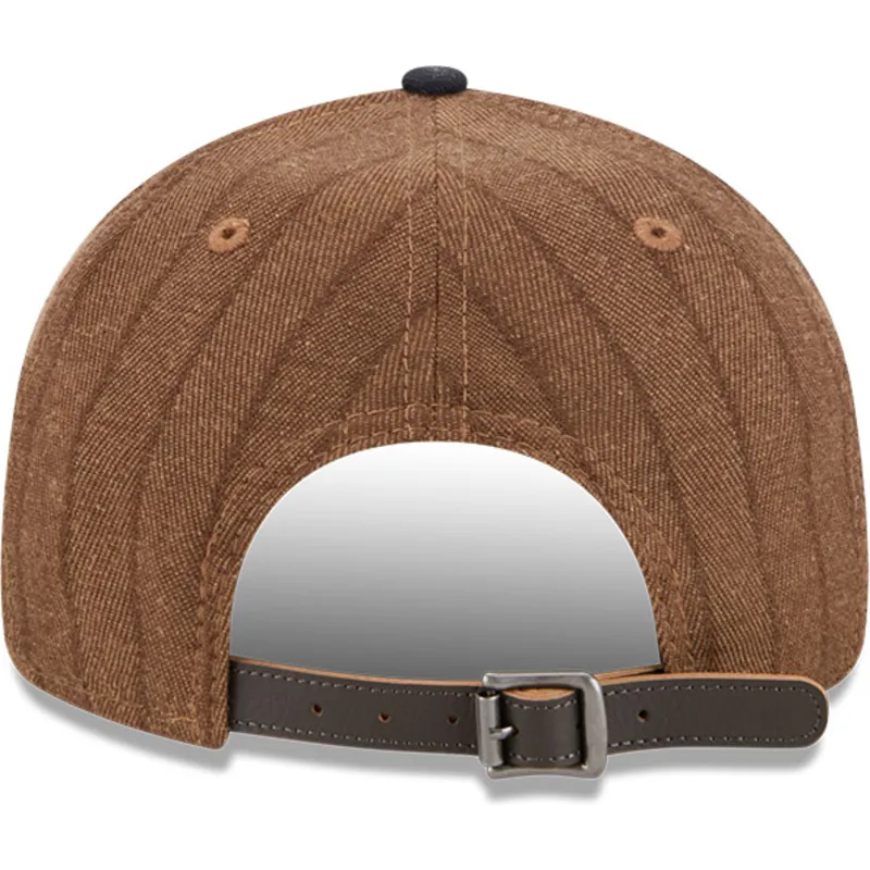 kepure-plokscia-ruda-reguliuojama-juostele-9fifty-retro-crown-wool-pinstripe-new-york-yankees-mlb-new-era