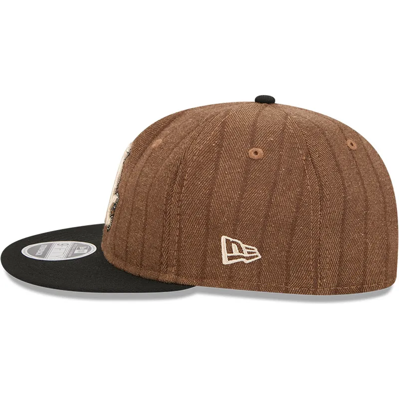 cap-plokscia-brown-adjustable-strap-9fifty-retro-crown-wool-pinstripe-chicago-white-sox-mlb-new-era