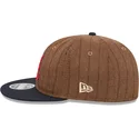 kepure-plokscia-ruda-reguliuojama-juostele-9fifty-retro-crown-wool-pinstripe-atlanta-braves-mlb-new-era