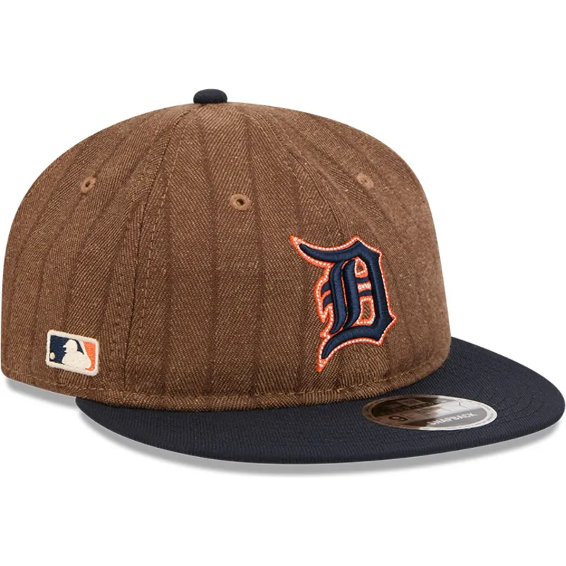 kepure-plokscia-ruda-reguliuojama-juostele-9fifty-retro-crown-wool-pinstripe-detroit-tigers-mlb-new-era