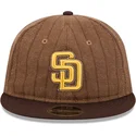 kepure-plokscia-ruda-reguliuojamas-9fifty-retro-crown-wool-pinstripe-san-diego-padres-mlb-new-era