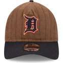 kepure-islenkta-ruda-reguliuojamas-9twenty-a-frame-wool-pinstripe-detroit-tigers-mlb-new-era