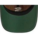 regulowana-brazowo-czarna-czapka-z-zakrzywionym-daszkiem-9twenty-a-frame-wool-pinstripe-chicago-white-sox-mlb-od-new-era