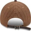 cap-islenkta-brown-adjustable-strap-9twenty-a-frame-wool-pinstripe-san-diego-padres-mlb-new-era