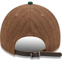 regulowana-brazowo-zielona-czapka-z-zakrzywionym-daszkiem-9twenty-a-frame-wool-pinstripe-oakland-athletics-mlb-marki-new-era
