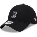 czarna-zakrzywiona-czapka-regulowana-9twenty-merino-wool-boston-red-sox-mlb-od-new-era