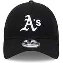 czarna-regulowana-czapka-z-zakrzywionym-daszkiem-9twenty-z-welny-merynosow-oakland-athletics-mlb-marki-new-era