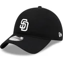 kepure-islenkta-juoda-reguliuojamas-9twenty-merino-wool-san-diego-padres-mlb-new-era