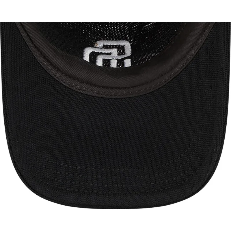 kepure-islenkta-juoda-reguliuojamas-9twenty-merino-wool-san-diego-padres-mlb-new-era