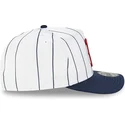 kepure-islenkta-balta-snapback-9fifty-a-frame-satin-pinstripe-boston-red-sox-mlb-new-era