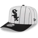 biala-i-czarna-czapka-z-daszkiem-snapback-9fifty-a-frame-satin-pinstripe-chicago-white-sox-mlb-od-new-era