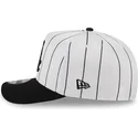 biala-i-czarna-czapka-z-daszkiem-snapback-9fifty-a-frame-satin-pinstripe-chicago-white-sox-mlb-od-new-era