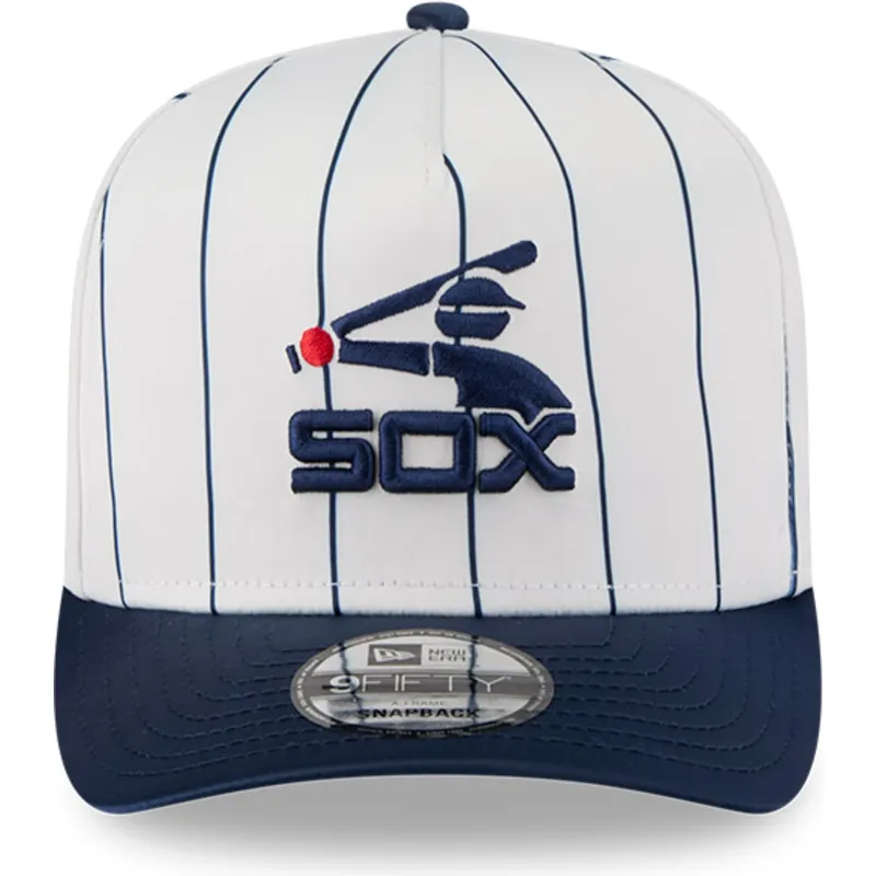 cap-islenkta-white-snapback-9fifty-a-frame-satin-pinstripe-chicago-white-sox-mlb-new-era
