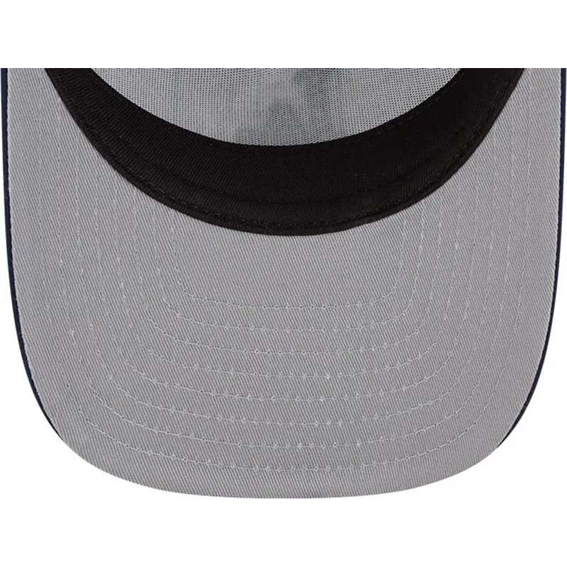 biala-i-niebieska-zakrzywiona-czapka-snapback-9fifty-a-frame-satin-pinstripe-los-angeles-dodgers-mlb-new-era