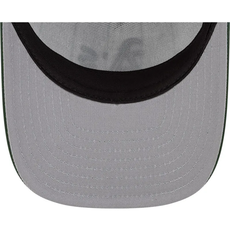 kepure-islenkta-balta-snapback-9fifty-a-frame-satin-pinstripe-oakland-athletics-mlb-new-era