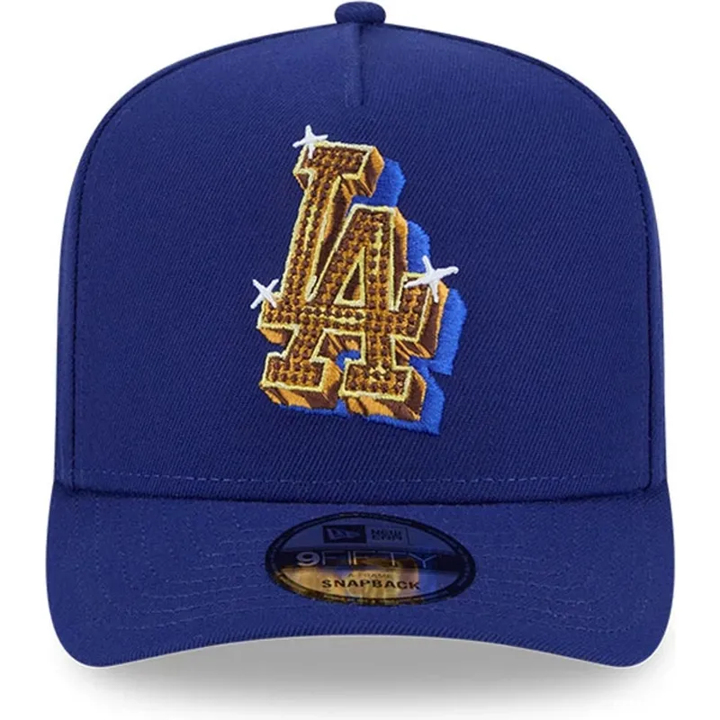 niebieska-czapka-z-zakrzywionym-daszkiem-snapback-9fifty-a-frame-emblem-los-angeles-dodgers-mlb-new-era