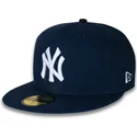 kepure-plokscia-tamsiai-melyna-priglundanti-59fifty-subway-series-new-york-yankees-mlb-new-era