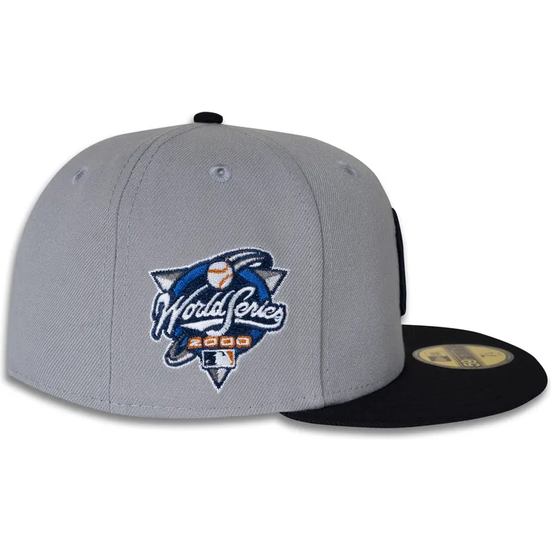 kepure-plokscia-pilka-priglundanti-59fifty-world-series-2000-side-patch-new-york-yankees-mlb-new-era
