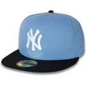 new-era-flat-brim-59fifty-world-series-2003-side-patch-new-york-yankees-mlb-blue-fitted-cap