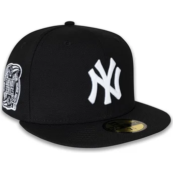 Gorra plana negra ajustada 59FIFTY Subway Series de New York Yankees MLB de New Era