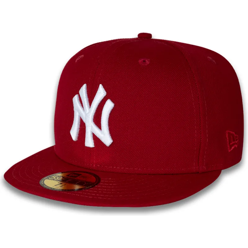kepure-plokscia-raudona-priglundanti-59fifty-side-dominican-republic-new-york-yankees-mlb-new-era
