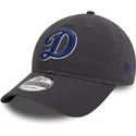 szara-regulowana-czapka-z-zakrzywionym-daszkiem-9twenty-core-classic-los-angeles-dodgers-mlb-od-new-era