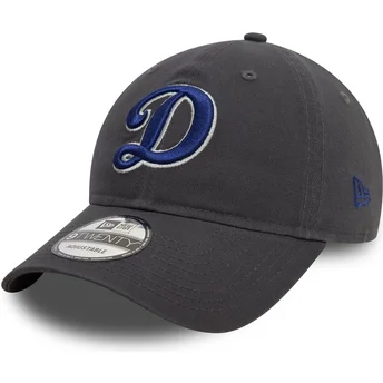 Cap išlenkta gray adjustable strap 9TWENTY Core Classic Los Angeles Dodgers MLB New Era