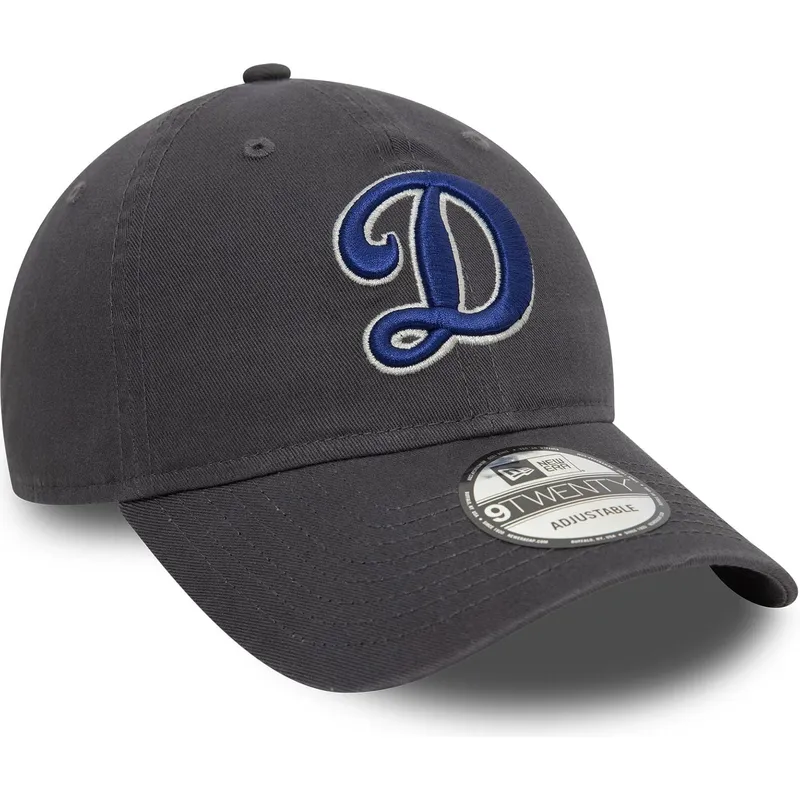 kepure-islenkta-pilka-reguliuojama-juostele-9twenty-core-classic-los-angeles-dodgers-mlb-new-era