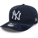 granatowa-zakrzywiona-czapka-snapback-19twenty-coops-cord-new-york-yankees-mlb-new-era
