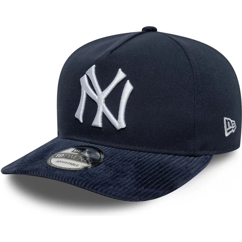 granatowa-zakrzywiona-czapka-snapback-19twenty-coops-cord-new-york-yankees-mlb-new-era