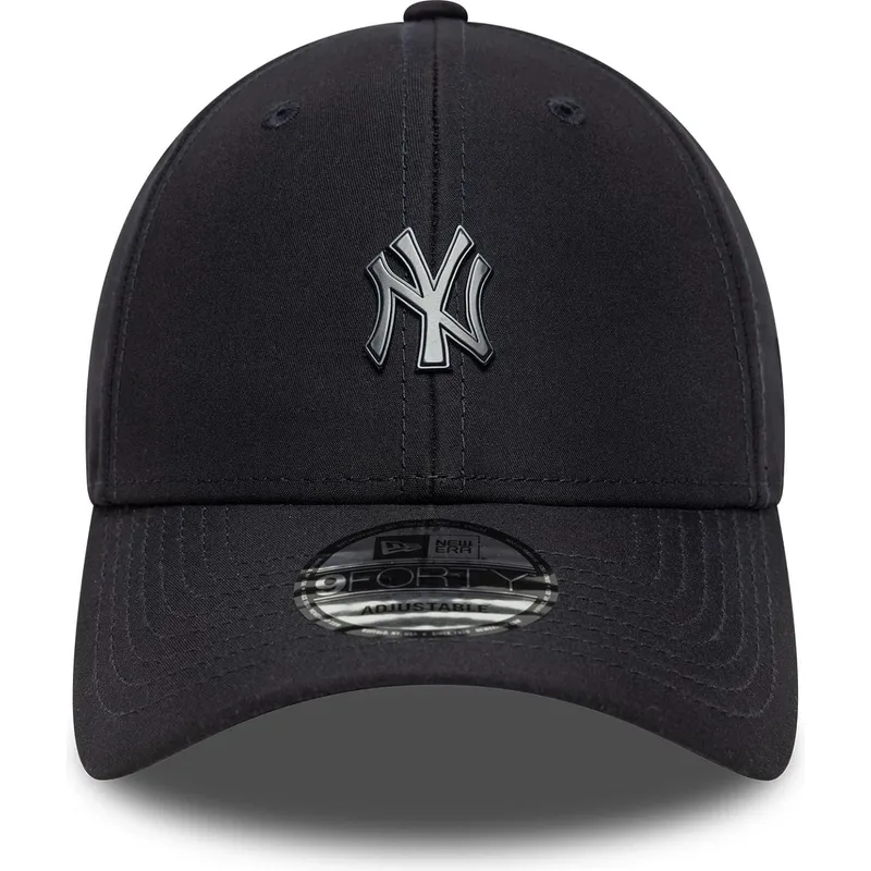 kepure-islenkta-tamsiai-melyna-reguliuojamas-9forty-pin-new-york-yankees-mlb-new-era