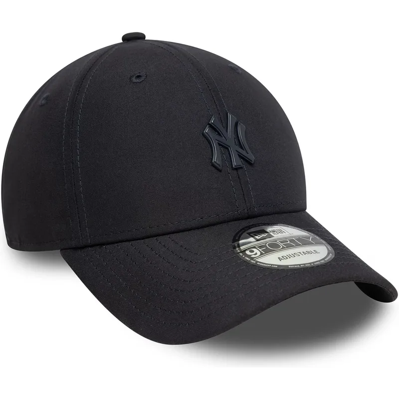 kepure-islenkta-tamsiai-melyna-reguliuojamas-9forty-pin-new-york-yankees-mlb-new-era
