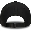 kepure-islenkta-juoda-reguliuojama-juostele-9forty-pin-chicago-bulls-nba-new-era
