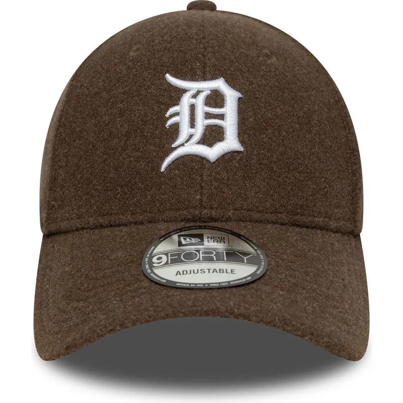 kepure-islenkta-ruda-snapback-9forty-melton-wool-detroit-tigers-mlb-new-era