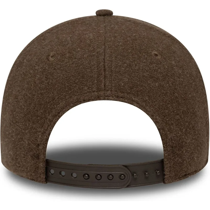 brazowa-zakrzywiona-czapka-snapback-9forty-melton-wool-detroit-tigers-mlb-new-era