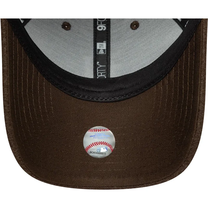 brazowa-czapka-z-zakrzywionym-daszkiem-snapback-9forty-melton-wool-detroit-tigers-mlb-new-era