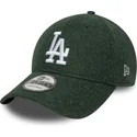 zielona-czapka-z-daszkiem-snapback-9forty-melton-wool-los-angeles-dodgers-mlb-new-era