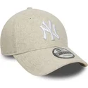 bezowa-czapka-z-daszkiem-typu-snapback-9forty-melton-wool-new-york-yankees-mlb-od-new-era