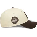 kepure-islenkta-ruda-reguliuojamas-9forty-side-patch-los-angeles-dodgers-mlb-new-era