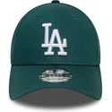 zielona-regulowana-czapka-z-zakrzywionym-daszkiem-9forty-league-essential-los-angeles-dodgers-mlb-od-new-era