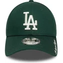 gorra-curva-verde-ajustable-9forty-visor-script-de-los-angeles-dodgers-mlb-de-new-era