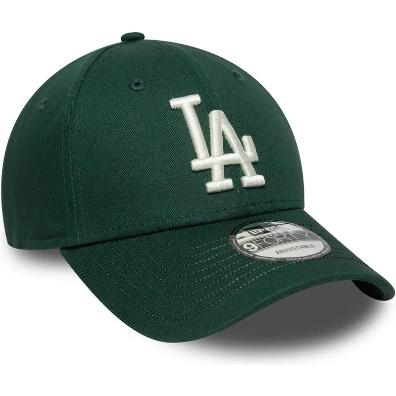 cap-islenkta-green-adjustable-strap-9forty-visor-script-los-angeles-dodgers-mlb-new-era