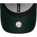 kepure-islenkta-zalia-reguliuojama-juostele-9forty-winter-borg-oakland-athletics-mlb-new-era