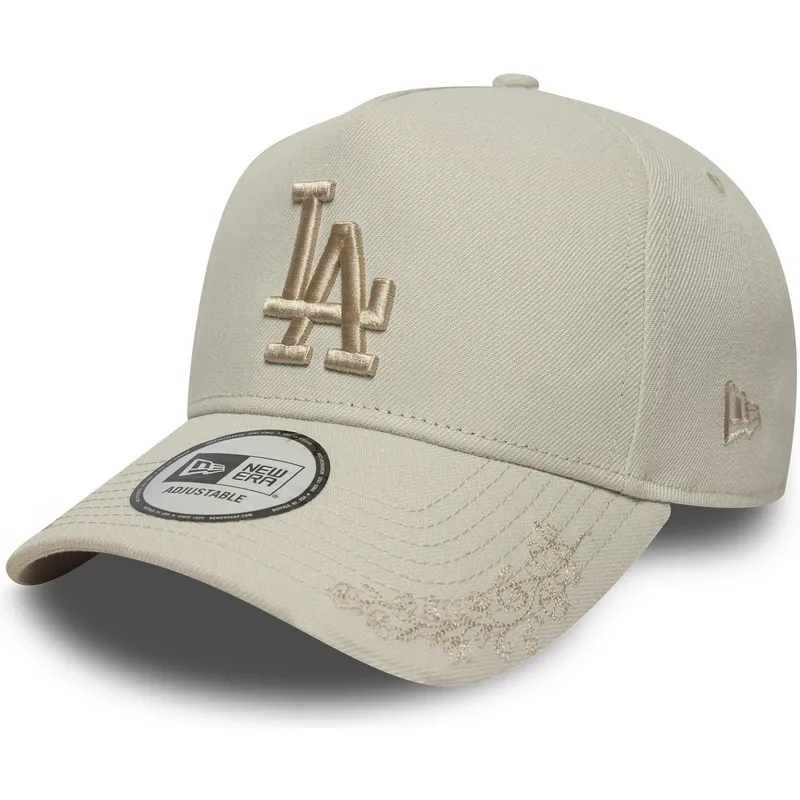 cap-islenkta-beige-snapback-9forty-e-frame-tonal-icon-los-angeles-dodgers-mlb-new-era