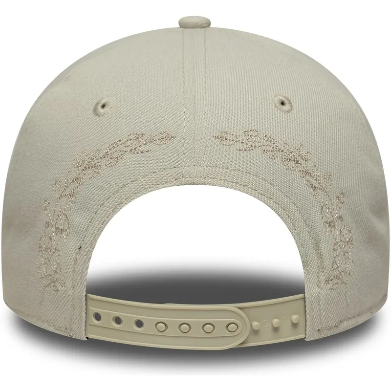 cap-islenkta-beige-snapback-9forty-e-frame-tonal-icon-los-angeles-dodgers-mlb-new-era
