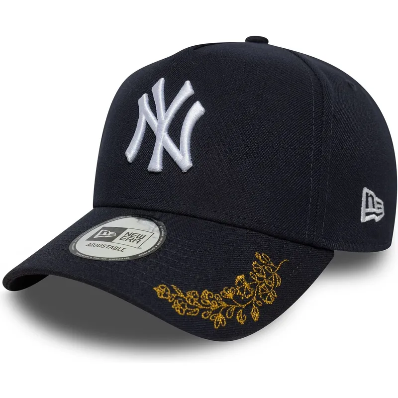 kepure-islenkta-tamsiai-melyna-snapback-9forty-e-frame-tonal-icon-new-york-yankees-mlb-new-era