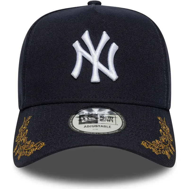 kepure-islenkta-tamsiai-melyna-snapback-9forty-e-frame-tonal-icon-new-york-yankees-mlb-new-era