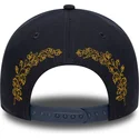 kepure-islenkta-tamsiai-melyna-snapback-9forty-e-frame-tonal-icon-new-york-yankees-mlb-new-era